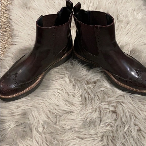 COPY - Oxblood Zara Ankle Booties - Picture 5 of 6
